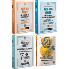 Pegem Akademi Yayıncılık 2026 Meb Ags Öabt Din Kültürü ve Ahlak Bilgisi Öğretmenliği Soru Bankası-7 Deneme-Çıkmış Sorular