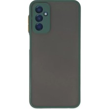 Uravas Store Galaxy M13 Kılıf Montreal Silikon Kapak - Yeşil