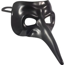 Uravas Store Siyah Uzun Burun Veba Doktoru Maskesi