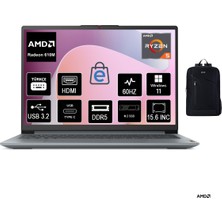 Lenovo Ideapad Slim 3 Amd Ryzen 5 7520U 16GB 2tb SSD Windows 11 Pro 15.6" Fhd Taşınabilir Bilgisayar 82XQ00SFTX+BOZ Çanta