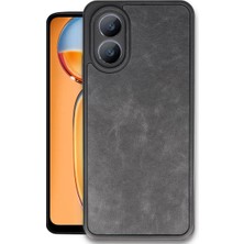 Buğz Oppo A38 Kılıf Aras Deri Kapak - Siyah