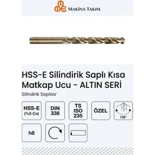 Hsse Dın 338 Rn Altın Seri Mtk 6.0 mm Matkap Ucu / Civata Deposu