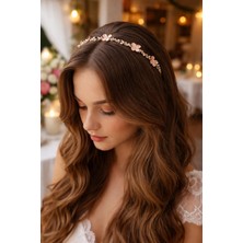 ShellWetr Matilda Saç Tacı | Prenses Tarzı Özel Tasarım Taç | Zarif & Şık Aksesuar | Hediyelik