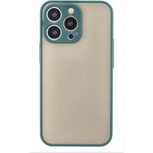 Buğz Iphone 15 Pro Max Kılıf Montreal Silikon Kapak - Yeşil