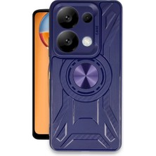 Buğz Xiaomi Redmi Note 13 4g Kılıf Lincoln Silikon - Lacivert