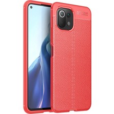 Uravas Store Mi̇ 11 Lite Kılıf Auto Focus Kapak - Kırmızı