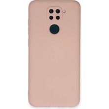 Uravas Store Redmi Note 9 Kılıf Nano Içi Kadife Silikon - Pudra