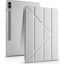 Uravas Store Galaxy X510 Tab S9 Fe 11 Kılıf Kalemlikli Mars Tablet Kılıfı - Gri