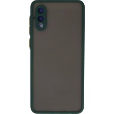 Uravas Store Galaxy A02 Kılıf Montreal Silikon Kapak - Yeşil