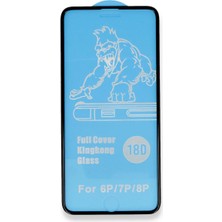 Najmaddin.com Newface iPhone 6 Plus 18D Cam Ekran Koruyucu - Beyaz