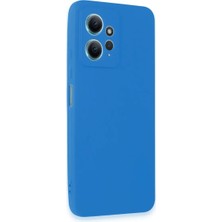 Najmaddin.com Newface Xiaomi Redmi Note 12 4g Kılıf First Silikon - Mavi
