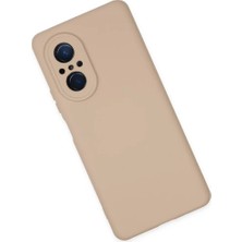 Najmaddin.com Newface Huawei Nova 9 Se Kılıf Nano Içi Kadife Silikon - Pudra