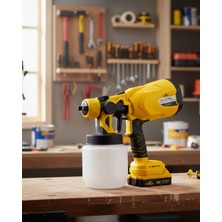 AyrStore Buğz Kablosuz Püskürtme Tabanca Yüksek Performanslı Ev ve Atölye Kullanımı