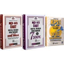 Pegem Akademi Yayıncılık 2026 Meb Ags Öabt Sosyal Bilgiler Öğretmenliği Çözümlü 7 Deneme-Çözümlü Çıkmış Sorular