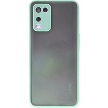 Buğz Oppo A54 4g Kılıf Montreal Silikon Kapak - Turkuaz