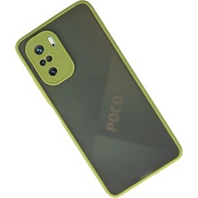 Najmaddin.com Newface Xiaomi Poco F3 Kılıf Montreal Silikon Kapak - Açık Yeşil