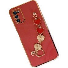 Najmaddin.com Newface Samsung Galaxy A03S Kılıf Esila Silikon - Kırmızı