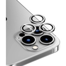 Avcı Teknoloji Market iPhone 15 Pro / 15 Pro Max Uyumlu Gerçek Safir Lens Koruyucu Görüntü Kalitesini Bozmayan Netlik