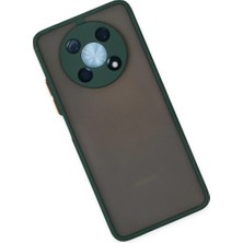 Najmaddin.com Newface Huawei Nova Y90 Kılıf Montreal Silikon Kapak - Yeşil