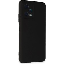 Najmaddin.com Newface Xiaomi Redmi Note 12 5g Kılıf Nano Içi Kadife Silikon - Siyah
