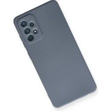 Najmaddin.com Newface Samsung Galaxy A72 Kılıf Nano Içi Kadife Silikon - Gri