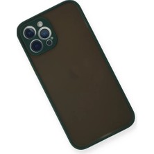 Najmaddin.com Newface iPhone 12 Pro Max Kılıf Montreal Silikon Kapak - Yeşil