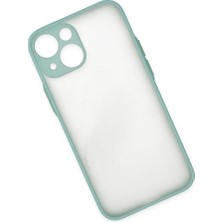 Najmaddin.com Newface iPhone 15 Plus Kılıf Montreal Silikon Kapak - Açık Yeşil