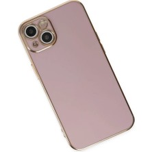Najmaddin.com Newface iPhone 14 Kılıf Volet Silikon - Mor