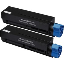 Melsan Oki B432DN Toner Muadil Çipli 7000 Sayfa 2 Adet