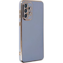 Najmaddin.com Newface Samsung Galaxy A73 5g Kılıf Volet Silikon - Mavi