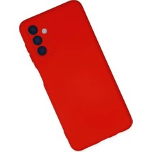 Najmaddin.com Newface Samsung Galaxy A04S Kılıf Nano Içi Kadife Silikon - Kırmızı