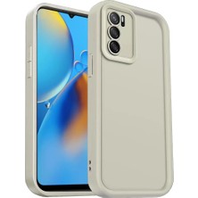 Uravas Store A16 Kılıf Viera Silikon - Krem