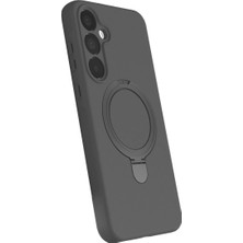 Buğz Samsung Galaxy A15 4g Regal Magsafe Standlı Kapak - Titan Gri