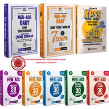 Pegem Akademi Yayıncılık 2026 Meb Ags Öabt Sınıf Öğretmenliği Çözümlü Deneme-Çözümlü Çıkmış Sorular-Ags Tüm Dersler 30 Deneme