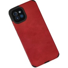 Najmaddin.com Newface Samsung Galaxy A03 Kılıf Loop Deri Silikon - Kırmızı