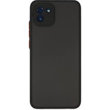 Uravas Store Galaxy A03 Kılıf Montreal Silikon Kapak - Siyah