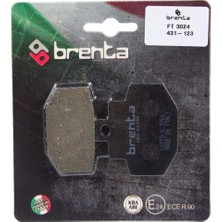 Brenta Organik Fren Balata Ft 3024 Arka Pıaggıo Gts 125 250 300 Gılera Runner 125 180 200 (186-321)