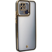 Buğz Xiaomi Redmi 10C Kılıf Liva Lens Silikon - Siyah