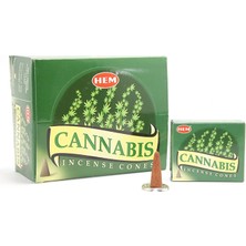 Buğz Cannabis Aromalı Konik Tütsü