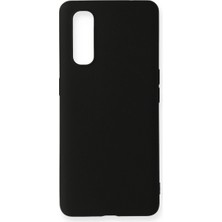 Buğz Oppo Find X2 Kılıf First Silikon - Siyah