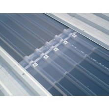 Polikarbon Trapez Şeffaf 3 mm 90X200 (1 Adet=1.8 M2)
