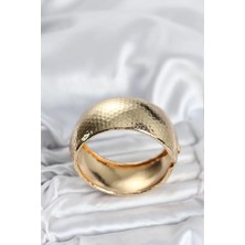 Uravas Store Pirinç Gold Renk Bombeli Kadın Bileklik - TJ-BB8067