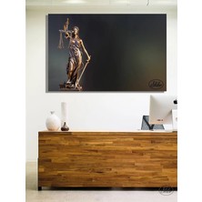 Şehzat Tekli Yatay Kanvas Tablo, Avukat, Hukuk Müşavirliği, Baro, Dekoratif Kanvas Duvar Tablosu