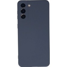 Buğz Samsung Galaxy S21 Plus Kılıf Nano Içi Kadife Silikon - Gri