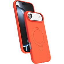 Buğz Iphone 17 Air Regal Magsafe Standlı Kapak - Turuncu