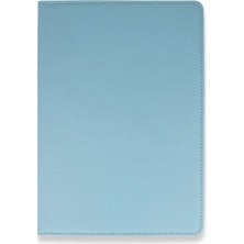 Najmaddin.com Newface Samsung Galaxy X800 Tab S8 Plus 12.4 Kılıf 360 Tablet Deri Kılıf - Turkuaz
