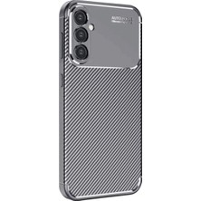 Buğz Samsung Galaxy A16 5g Kılıf Auto Focus Karbon Kapak - Gri