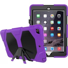 Najmaddin.com Newface iPad 5 Air 9.7 Kılıf Griffin Tablet Kapak - Mor