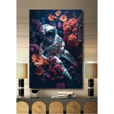 Şehzat 3 Boyutlu Tropikal Doğa Manzara Temalı Kanvas Tablo