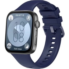 Buğz Huawei Watch Fit 3 Klasik Kordon - Lacivert